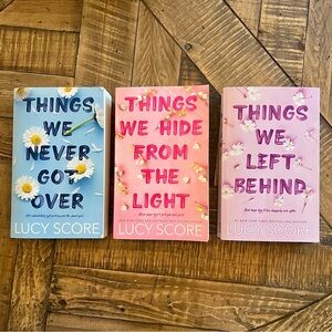 Lucy Score Knockemout Series Set of 3 Books, Things We Never Got Over